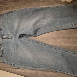 Seven7 Blue Ankle Cropped Jeans Classic Style